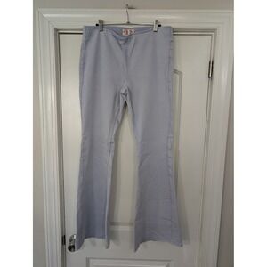 WE THE FREE Penny Flare Jeans Light Blue Stretch Pants Size 32 70s retro